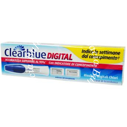Clearblue Test di Gravidanza con Indicatore delle settimane 1 Test