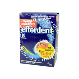 EFFERDENT 90Compresse Effervescenti FORMATO CONVENIENZA