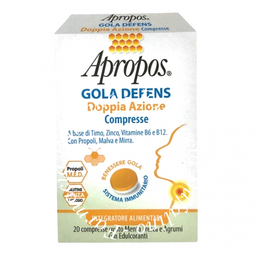 Apropos gola defens doppia azione 20 compresse