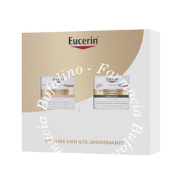Eucerin anti age xmas pack elasticity rosy notte 2025 1 hyaluron filler crema giorno rose spf30 50 ml + 1 hyaluron filler elasticit notte 50 ml