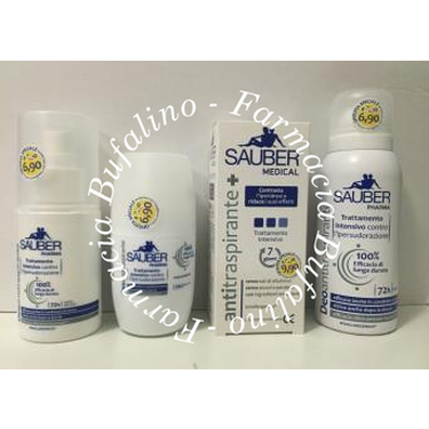 SAUBER Antitraspirante 72Ore Spray