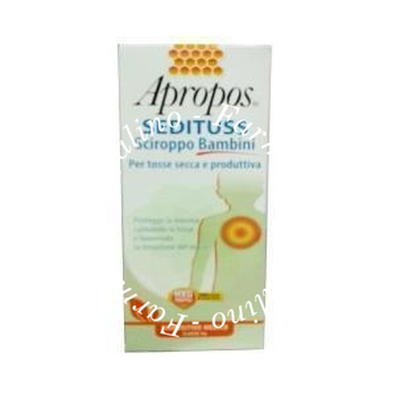 APROPOS SEDITUSS Sciroppo Bambini