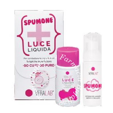Veralab so cute so pure kit luce liquida 50 ml + spumone 50 ml