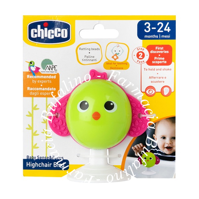 Chicco gioco baby sense&focus gioco seggiolone uccellino