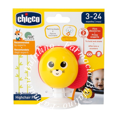 Chicco gioco baby sense&focus gioco seggiolone volpe