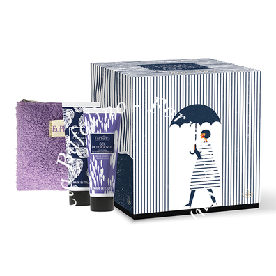 Euphidra ballare sotto la pioggia gel detergente riequilibrante e rinfrescante 100 ml + crema gel matt 30 ml + pochette donna omaggio