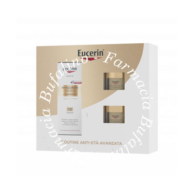 Eucerin anti age xmas pack elasticity 3d serum mini 2025 1 hyaluron filler siero 3d 30ml+1 hyaluron filler crema spf30 20 ml+1 hyaluron filler night cream 20 ml
