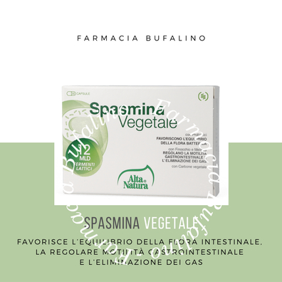 SPASMINA VEGETALE 30 opercoli 500mg