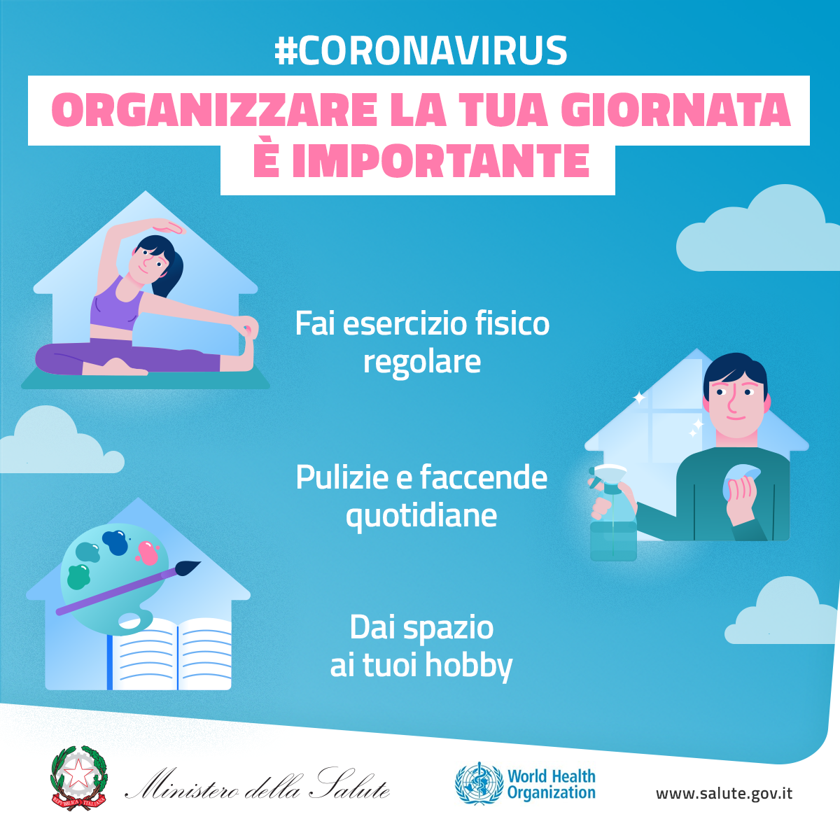 IO RESTO A CASA - LE REGOLE ANTI CORONAVIRUS